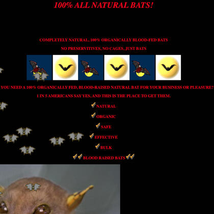All Natural Bats